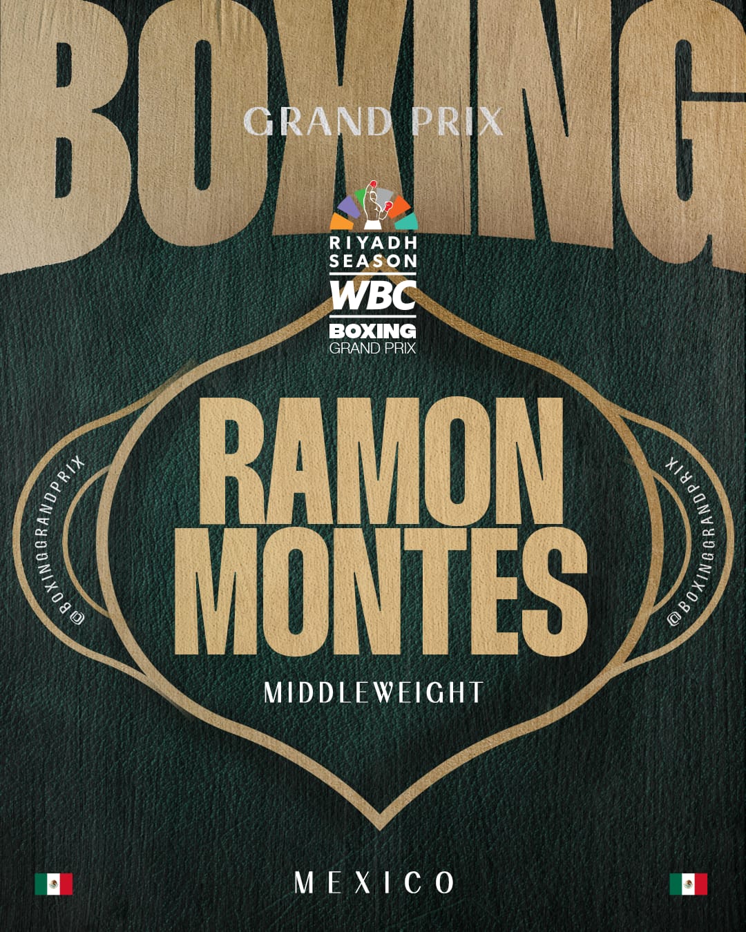 JUARENSE ‘DONAS’ MONTES CUMPLE EL SUEÑO DE PARTICIPAR EN EL GRAND PRIX WBC EN ARABIA